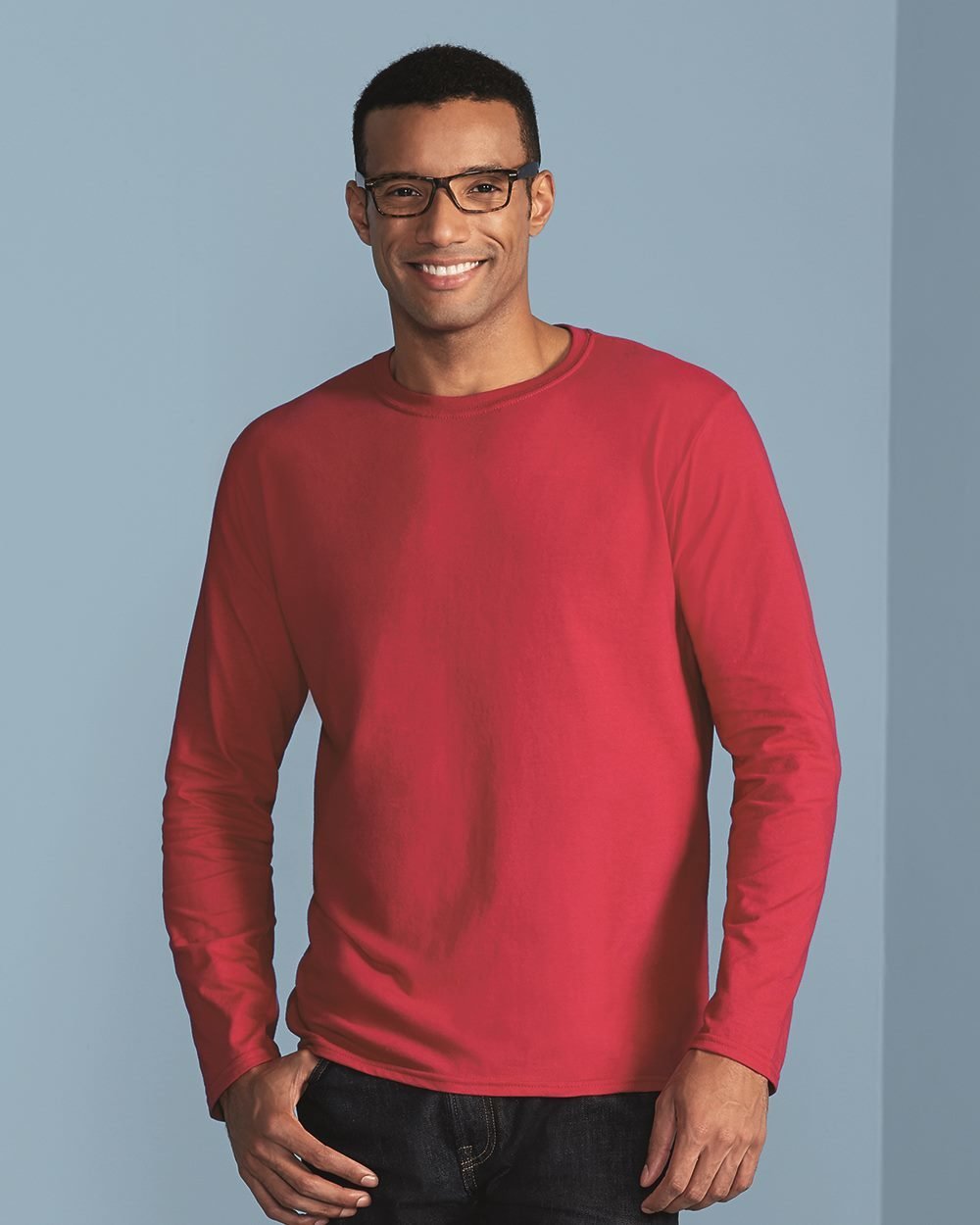 Unisex Softstyle Long Sleeve Crew Neck Tee - (STYLE#ECGL064400)