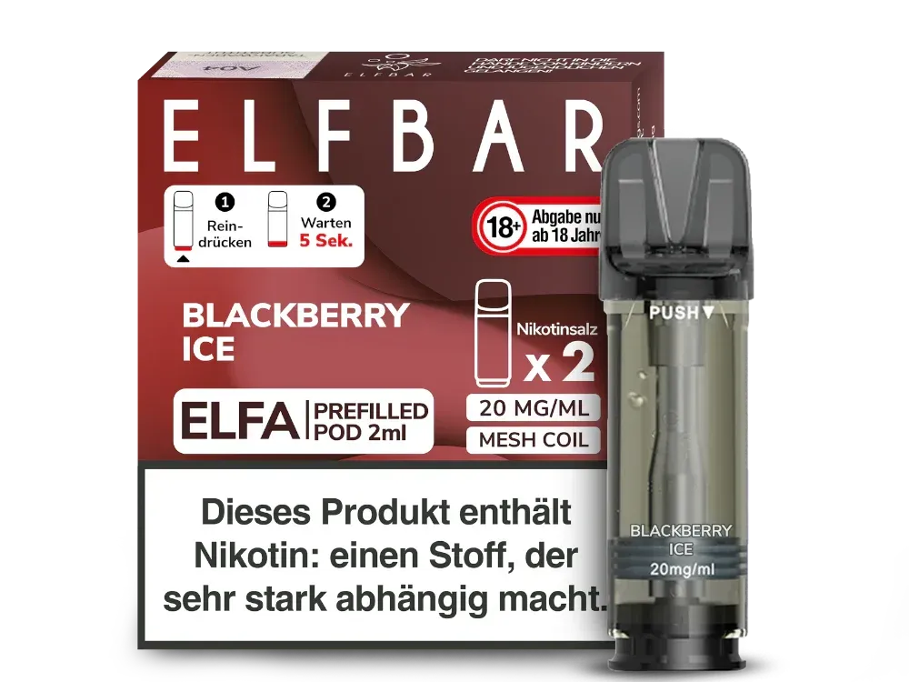 Elfbar Elfa Pods Blackberry ICE 20mg