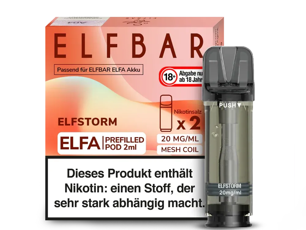 Elfbar Elfa Pods Elfstorm 20mg