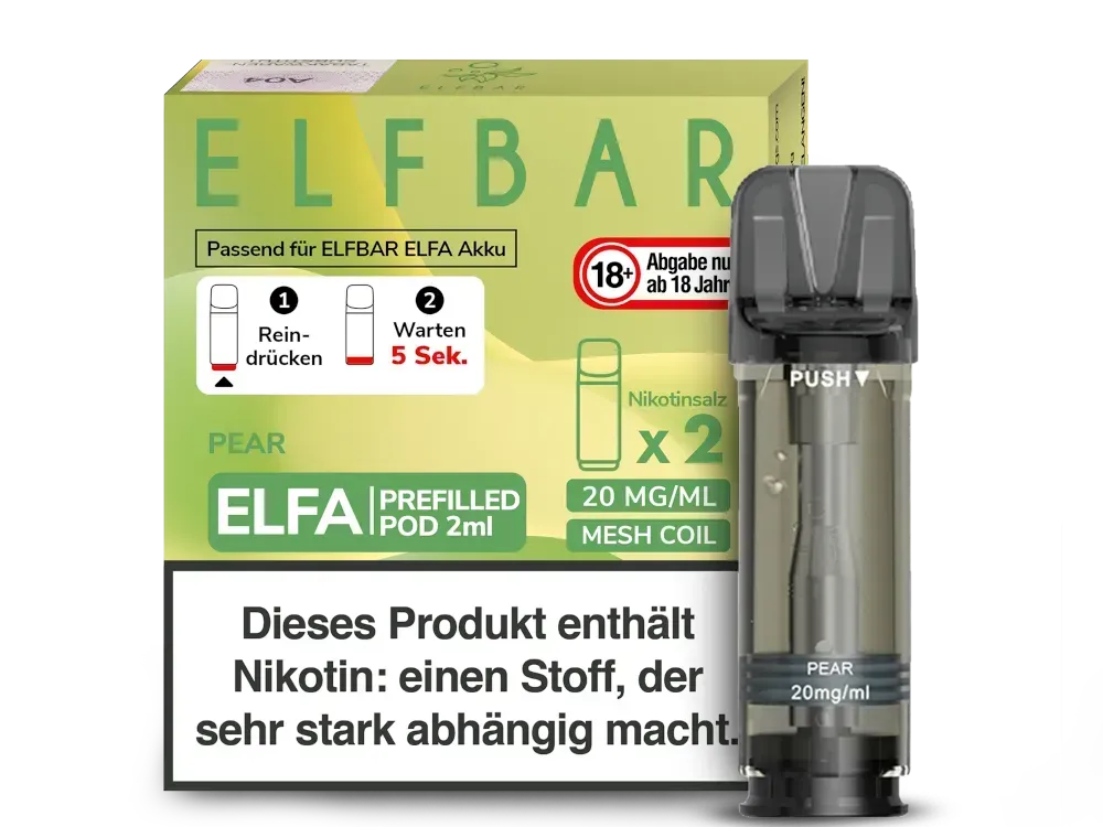 Elfbar Elfa Pods Pear 20mg