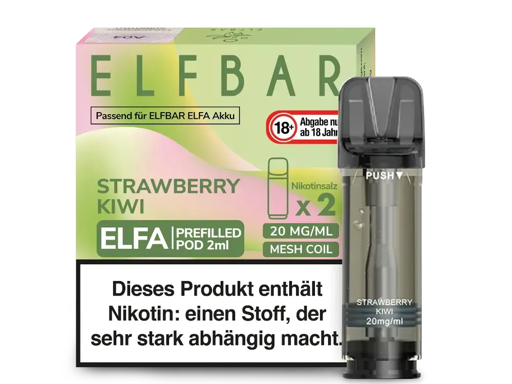 Elfbar Elfa Pods Strawberry Kiwi 20mg