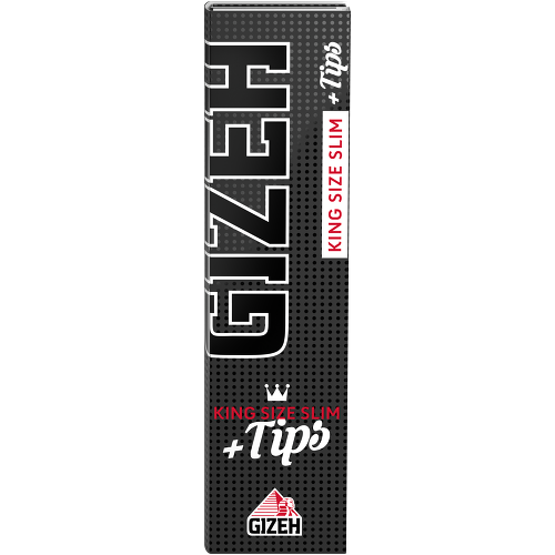 GIZEH BLACK® King Size Slim + Tips