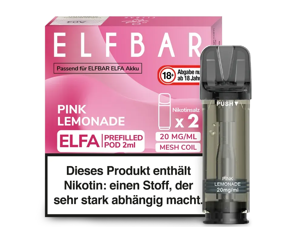 Elfbar Elfa Pods Pink Lemonade 20mg