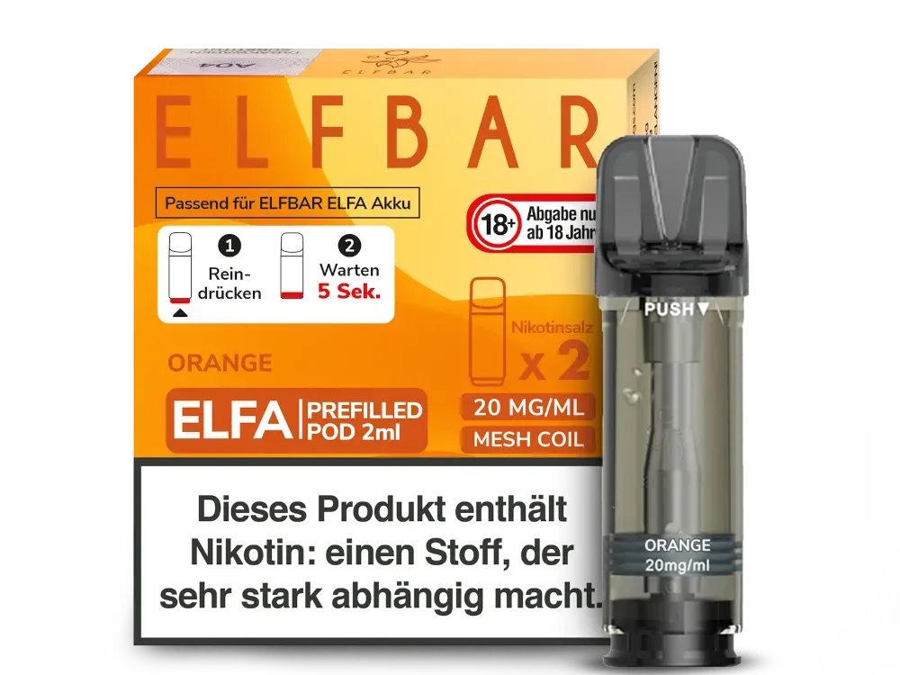 Elfbar Elfa Pods Orange 20mg