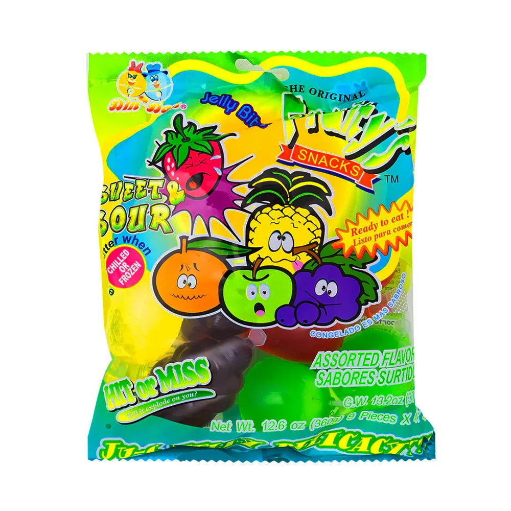 DIN DON Jelly Fruit 360g – Sour Edition