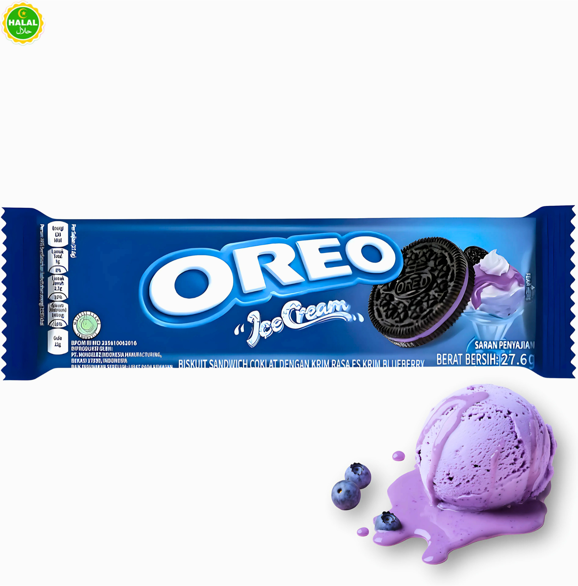 Oreo Blueberry Ice Cream 27.6g