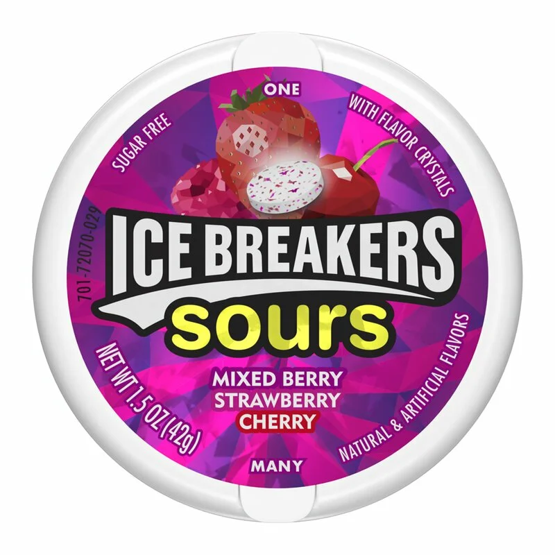 Ice Breakers Sour Mixed Berry 42g