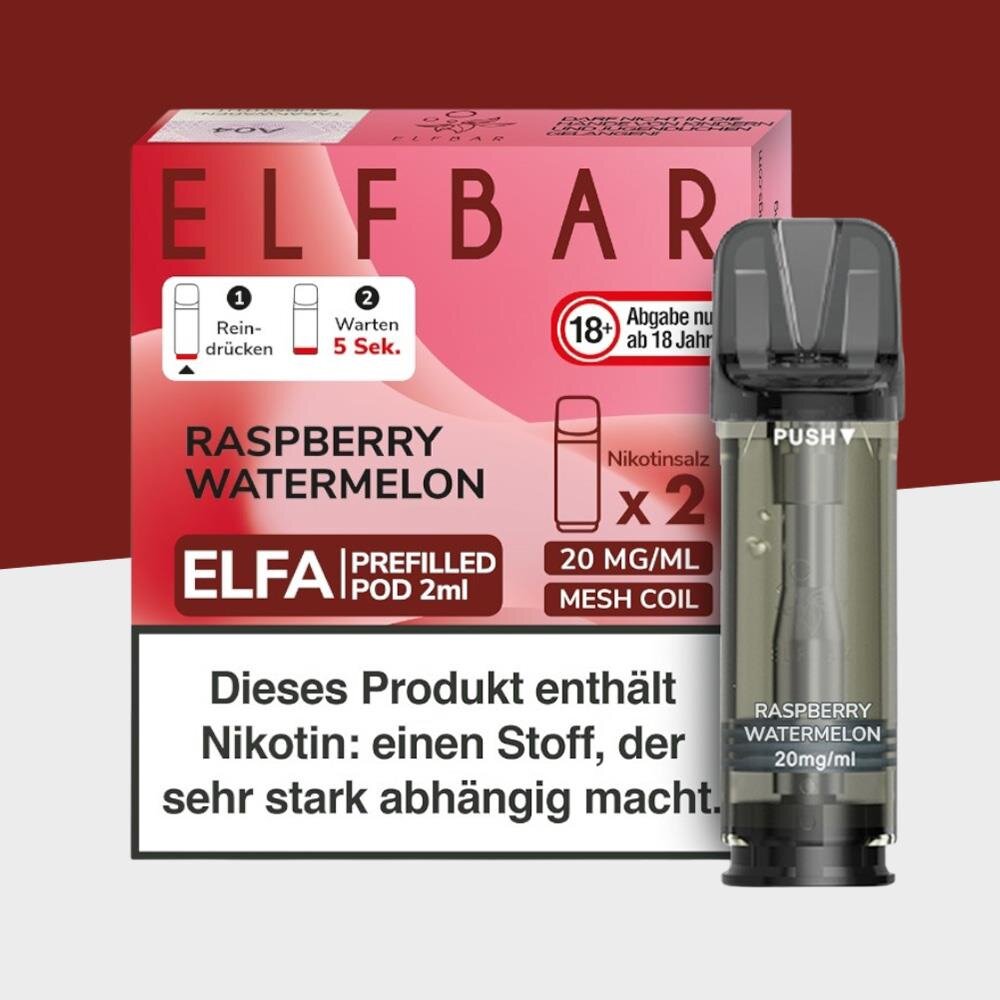 Elfbar Elfa Pods Raspberry Watermelon 20mg