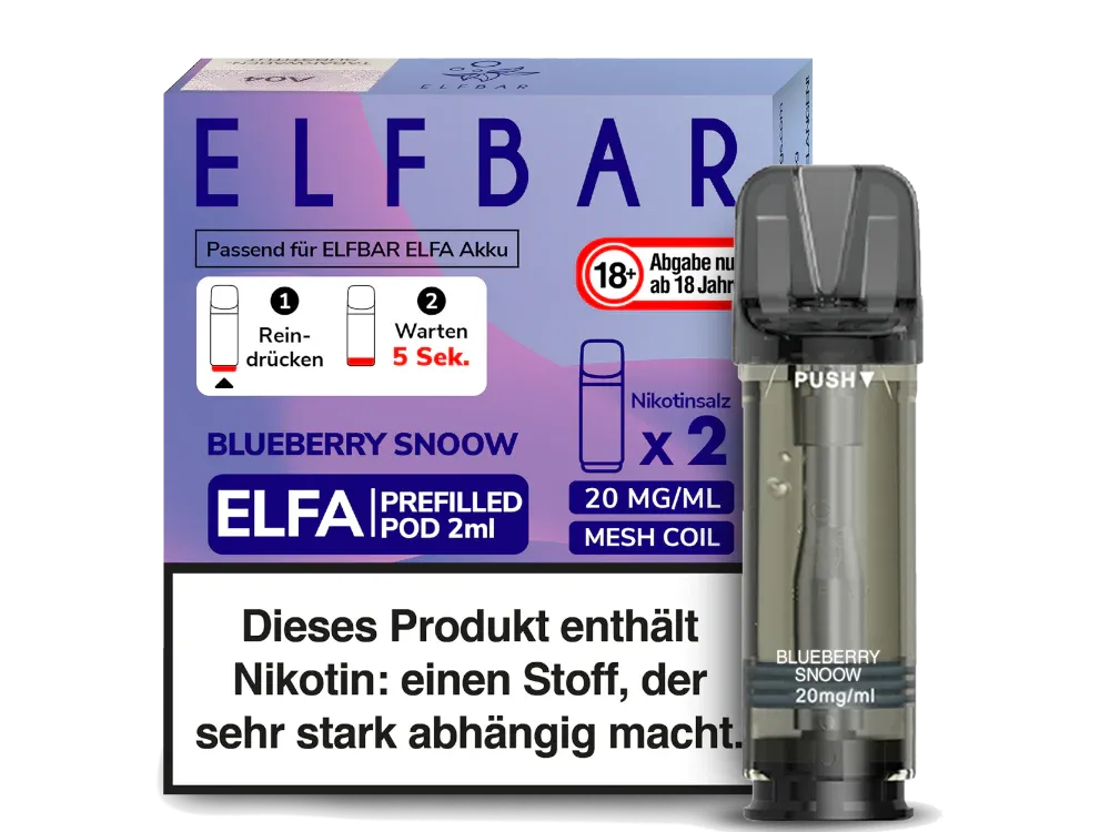 Elfbar Elfa Pods Blueberry Snoow 20mg