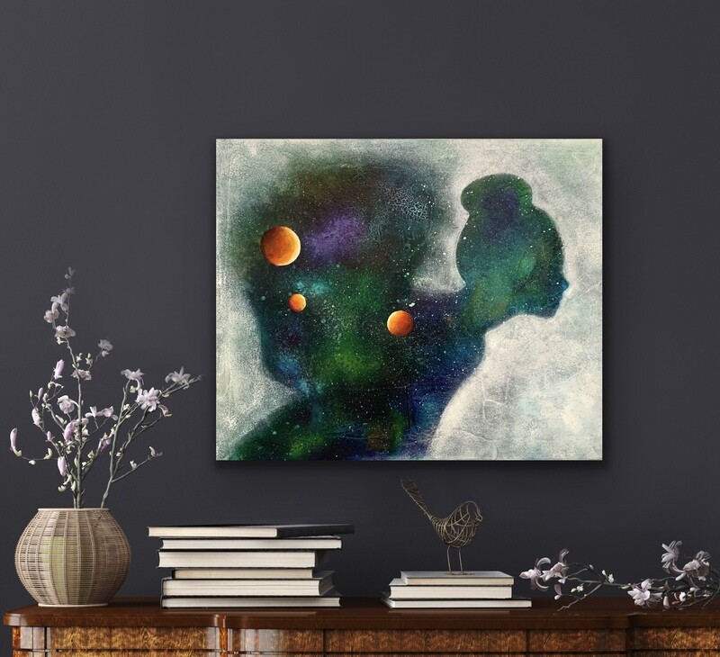 Tavla "Connected to the universe"