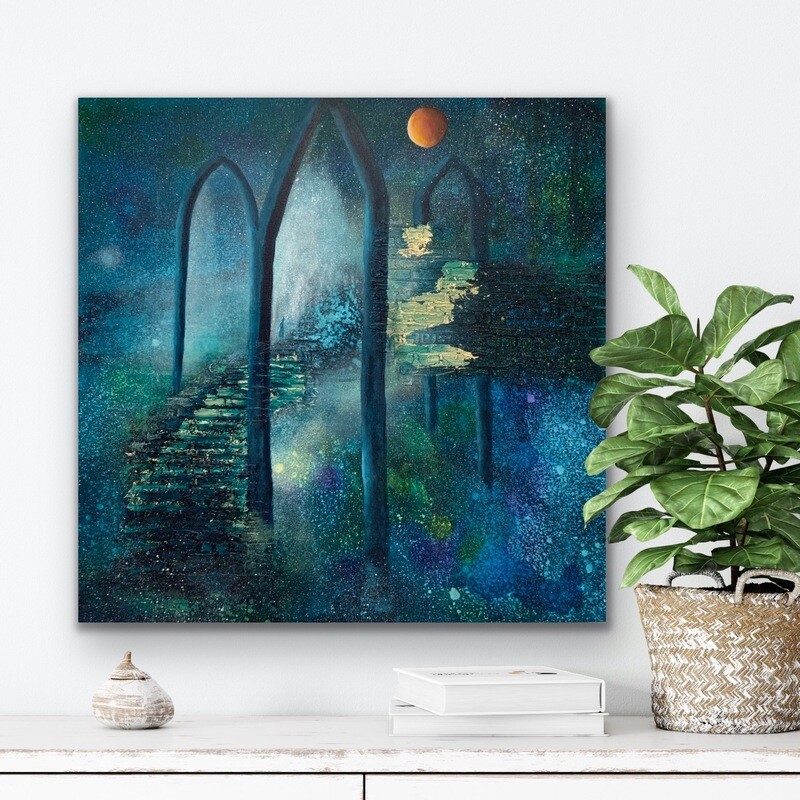Tavla "Porten mot universum"