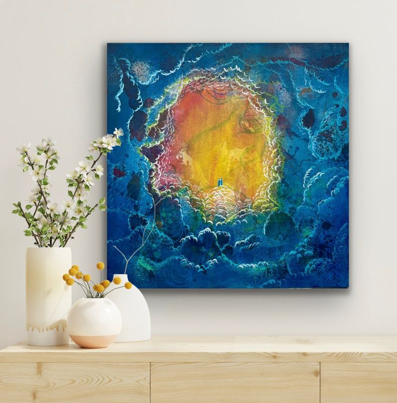 Tavla &quot;Närvaro&quot;