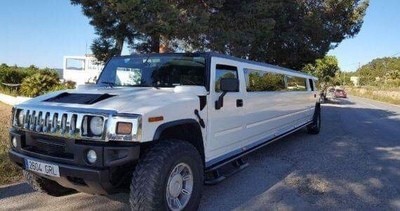 White Hummer Transfers
