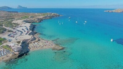 Ibiza beach hopping tour deposit
