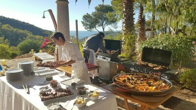 Ibiza Villa catering