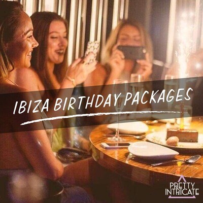 Ibiza Birthday packages quote dependant on group size, dates and special offers available.