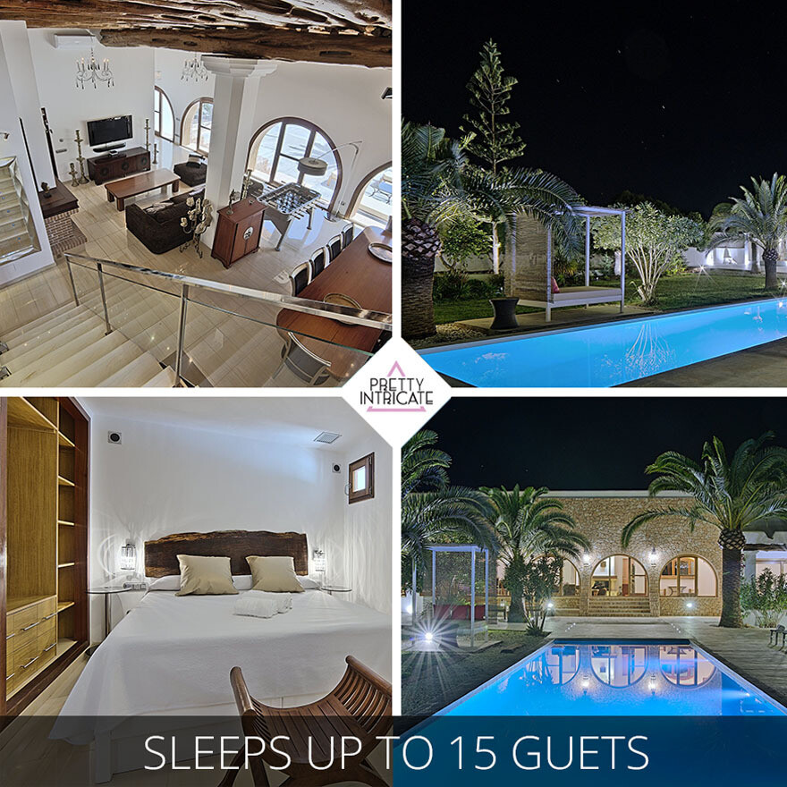 6 - 15 Pax  Ibiza Villa