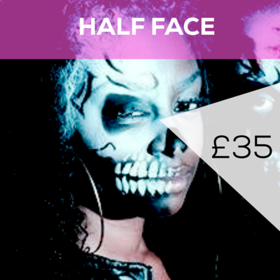 Half Face &amp; Neck