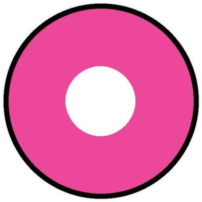 Outlined Pink Contacts - From 9.99