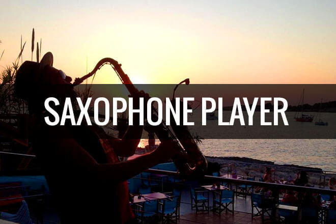 Saxophone Player £500