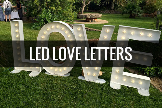 LED Love Letters