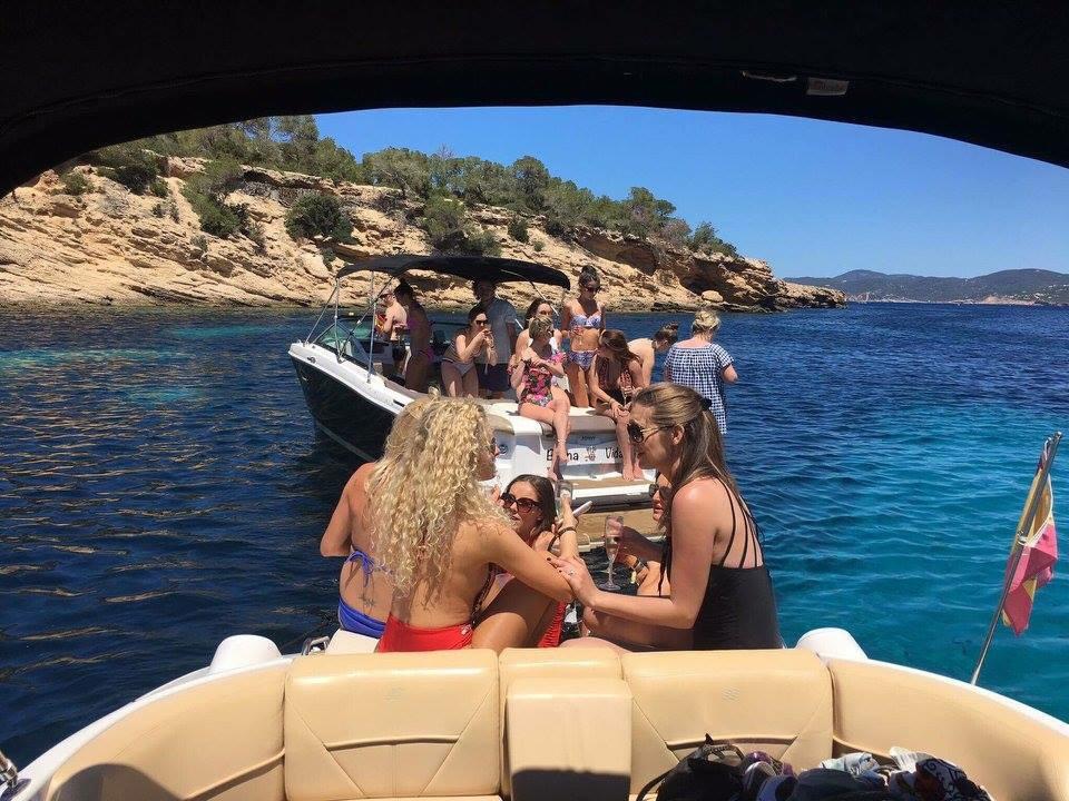 Private boat charter Formentera excursion
