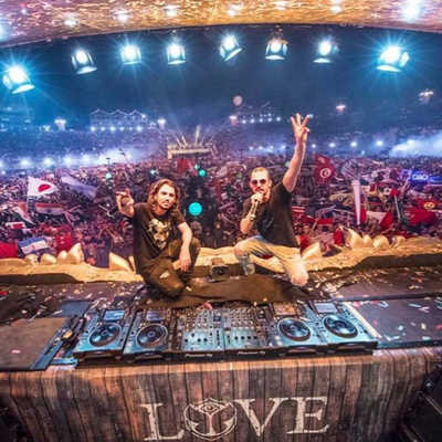 Damitri vegas &amp; like mike @ Ushuaïa package £69