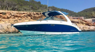Private Ibiza boat charter deposit (9 + skipper) £599