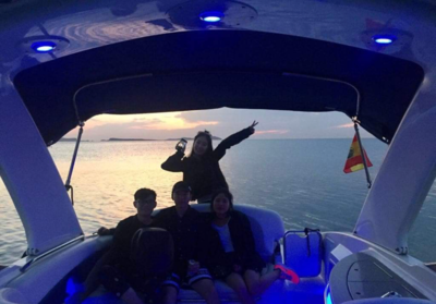 Private Ibiza boat charter deposit (9 + skipper) £599