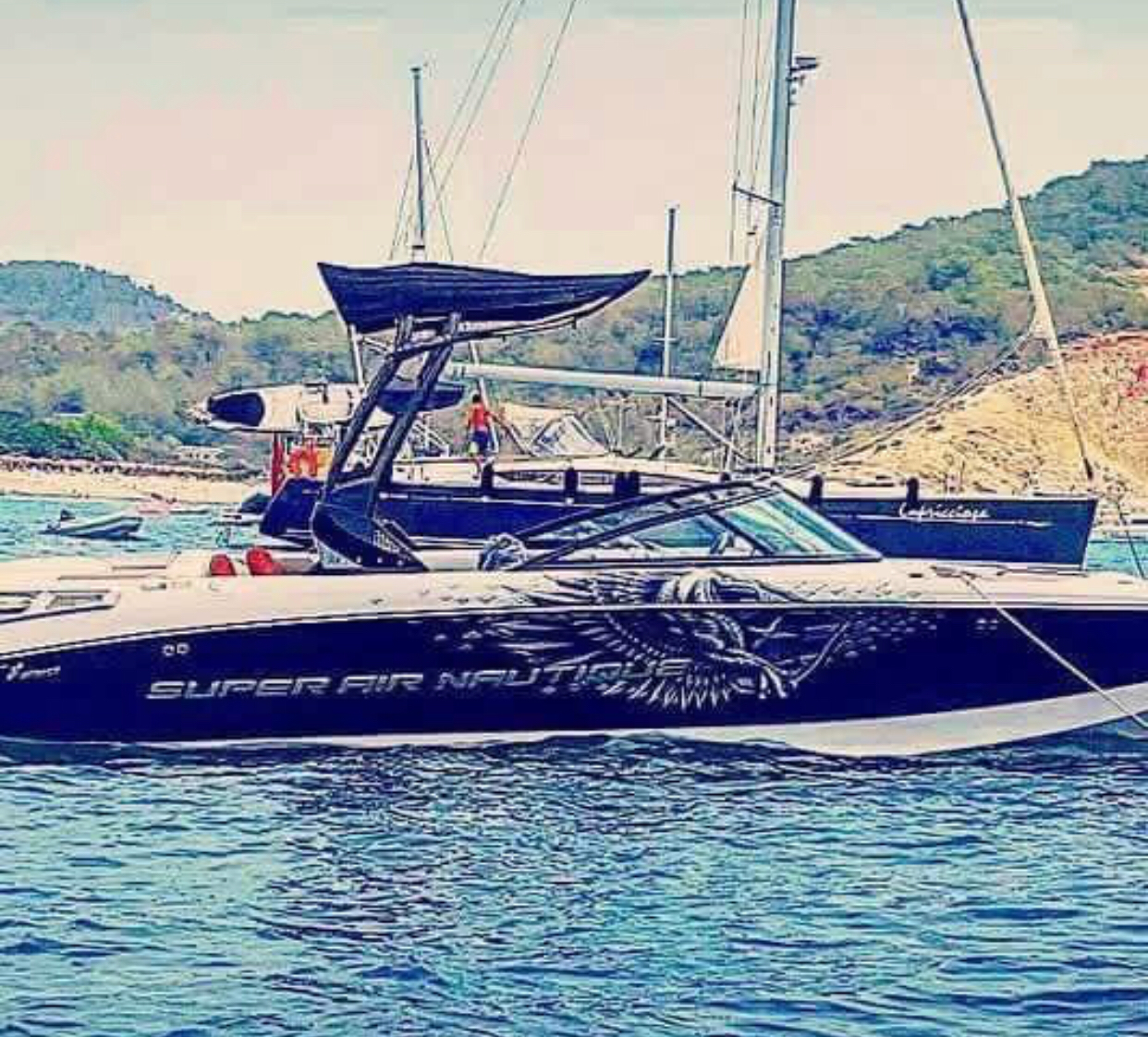 Private Ibiza boat charter (9 + skipper) £599