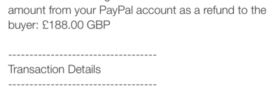 Refund return 