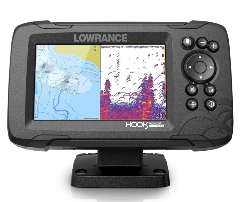 Lowrance - Hook Reveal 5 GPS/eco display 5" - CON TRASDUTTORE