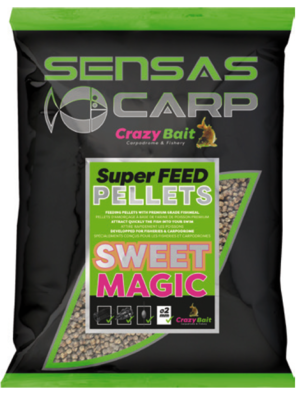 Super Feed Pellet BLACK HALIBUT - Sensas