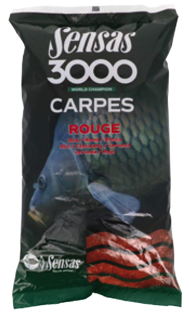 3000 CARPES ROUGE - Sensas