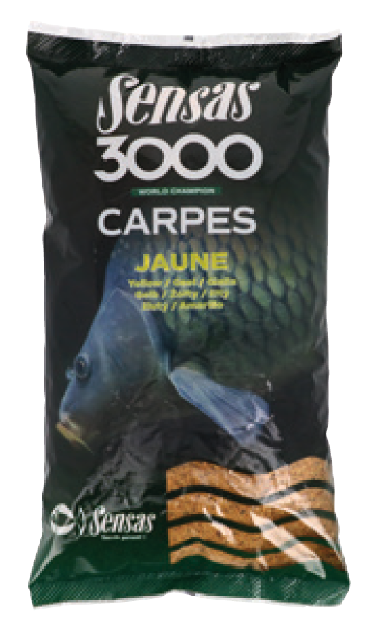 3000 CARPES JAUNE - Sensas