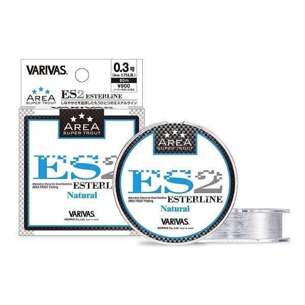 Filo Super Trout Esterline ES2 Natural 80mt - VARIVAS