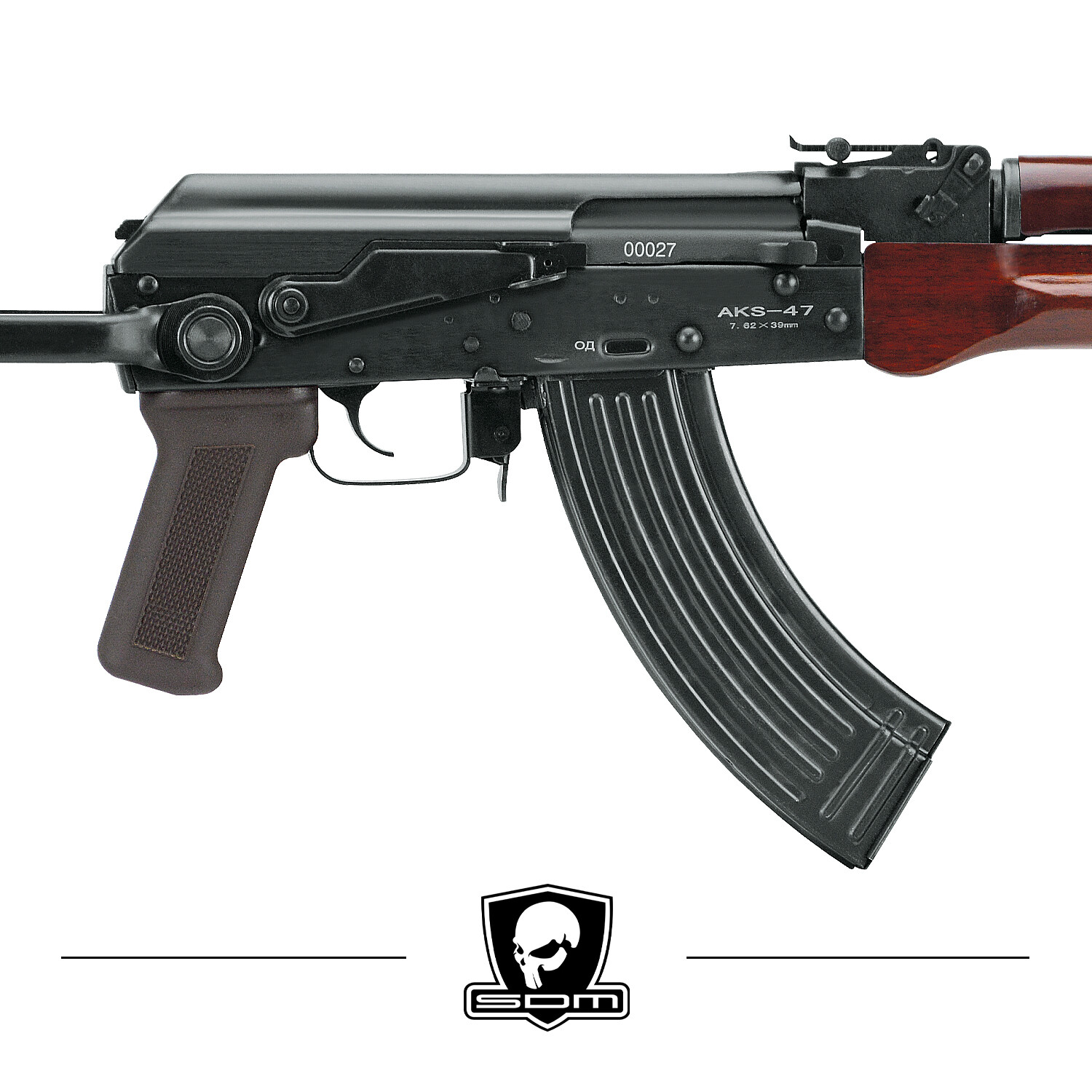 Carabina semiautomatica AKS-47 SOVIET SERIES 7.62X39MM - S.D.M.