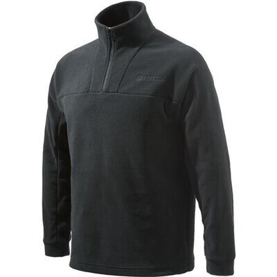 Pile Half Zip Fleece - BERETTA, Taglia: M - BLACK