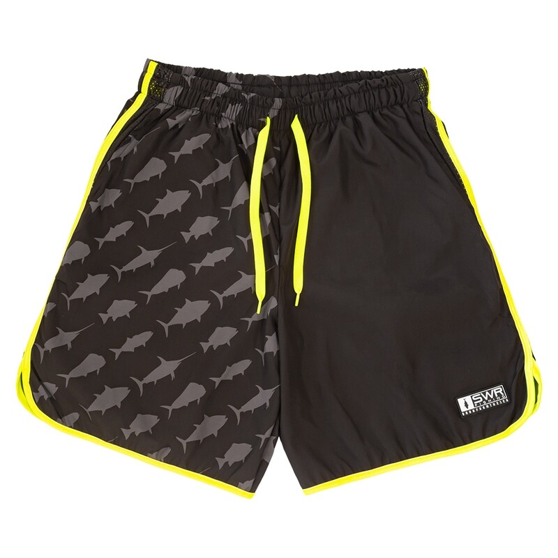PANTALONCINO GAME FISH NERO  - SWR