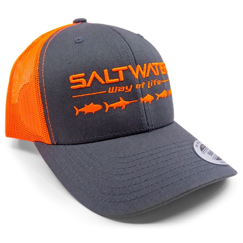 CAPPELLINO GAME FISH GRIGIO-ARANCIO FLUO - SWR