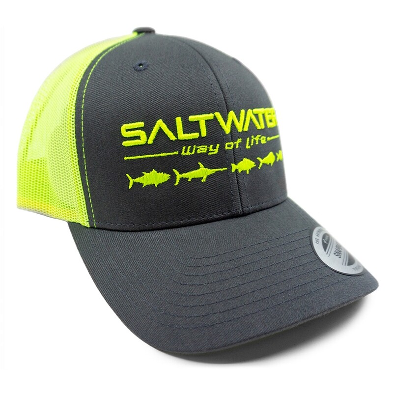 CAPPELLINO GAME FISH GRIGIO-GIALLO FLUO - SWR