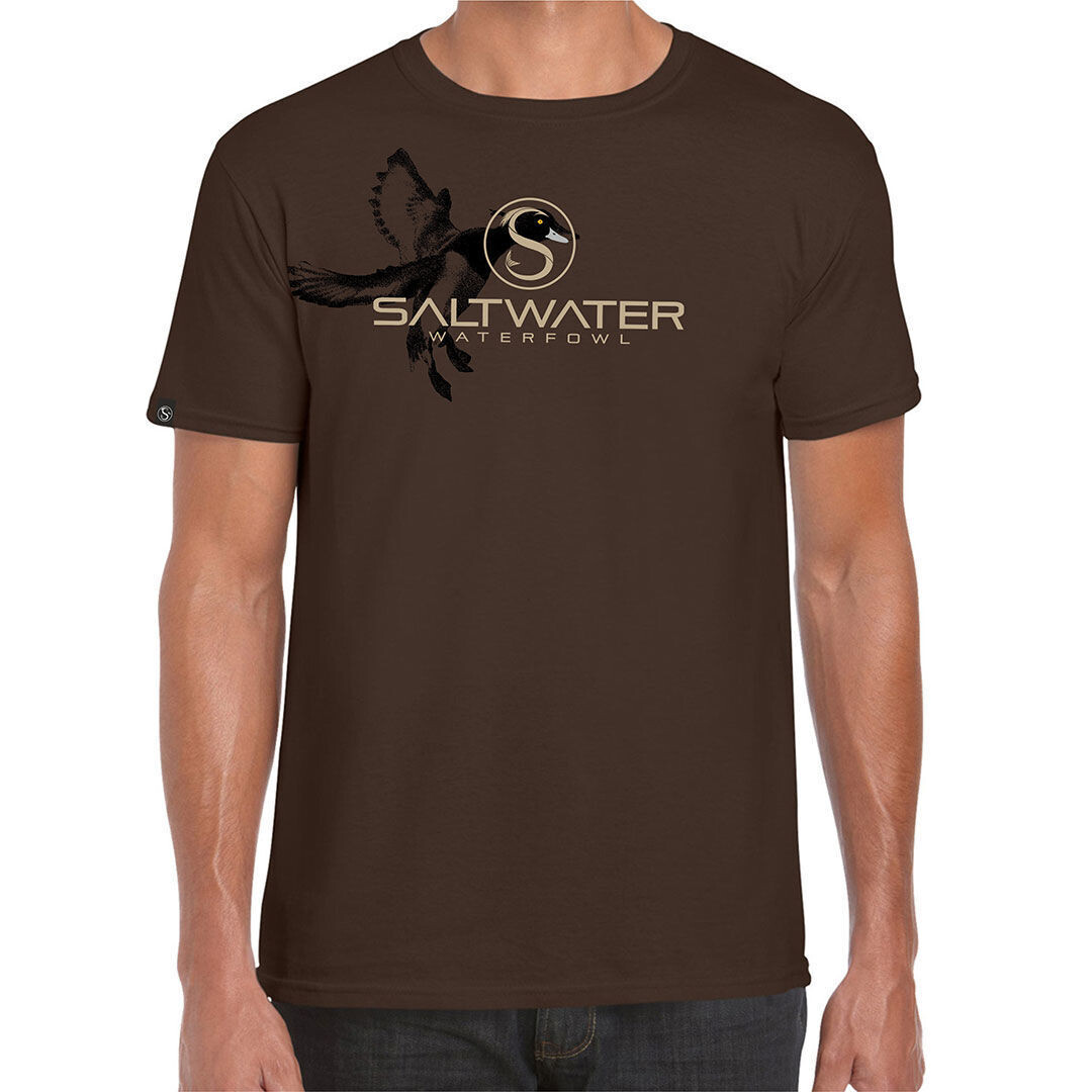 T-SHIRT WATERFOWL MARRONE - SWR