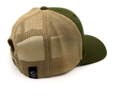 CAPPELLINO SNAPBACK ORIGINAL VERDE ARMY - SWR