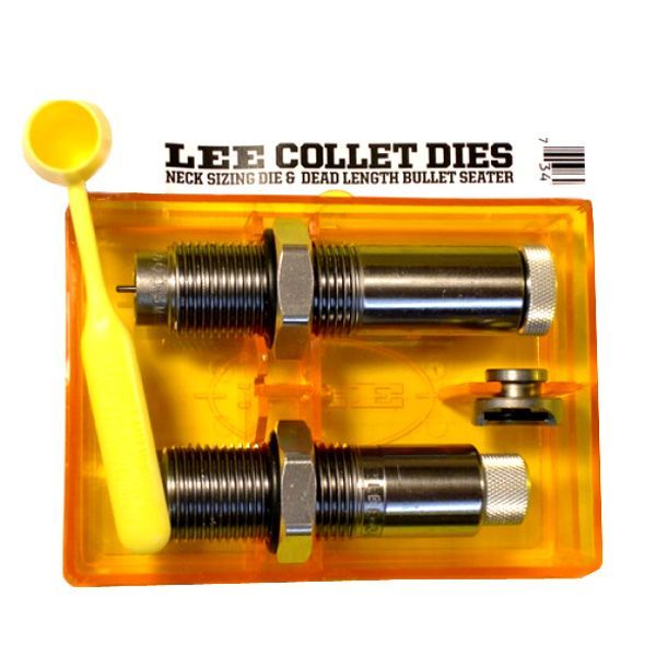 Collet 2 Die Neck Sizer Set 8mm Mauser - 8x57mm Mauser #90719 - LEE