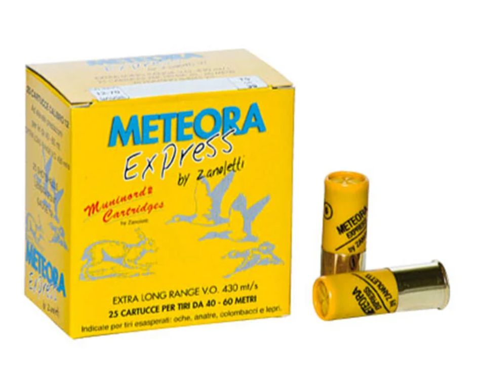 Cartucce  - METEORA EXPRESS cal.12 gr.38   - ZANOLETTI