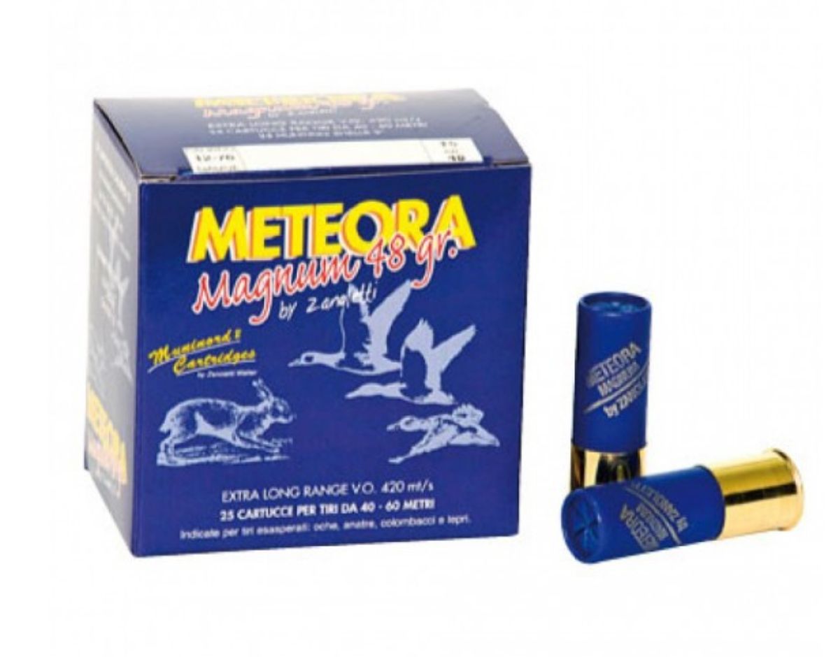 Cartucce  - METEORA MAGNUM cal.12 gr.48 pb.7  - ZANOLETTI