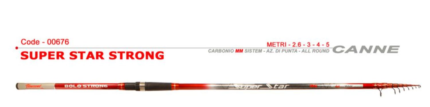 Secondo Elemento Canna Superstar Bolo Extra Strong 5.00 mt
