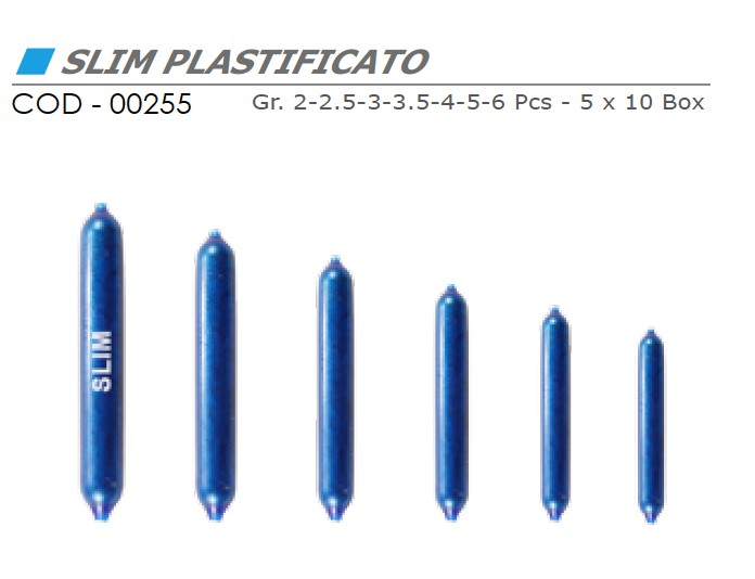 Piombo SLIM PLASTIFICATO - VINCENT