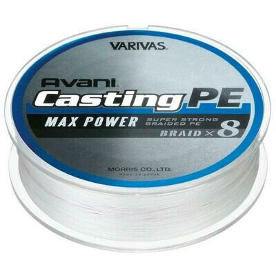 Treccia Avani Casting Max Power PE X8 400 Mt - VARIVAS