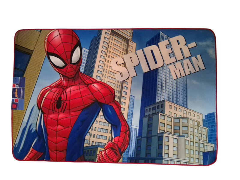 Spider-Man City Kinderzimmer Teppich 80x120 cm – offizielles Marvel Design